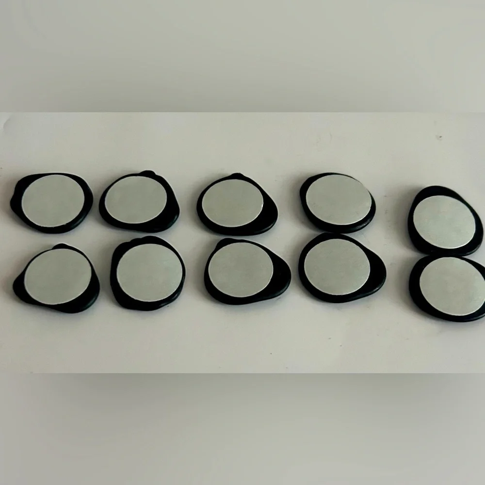 10 Stickers Wax Seals Black Spooky Halloween self-adhesive invitations DIY ideas